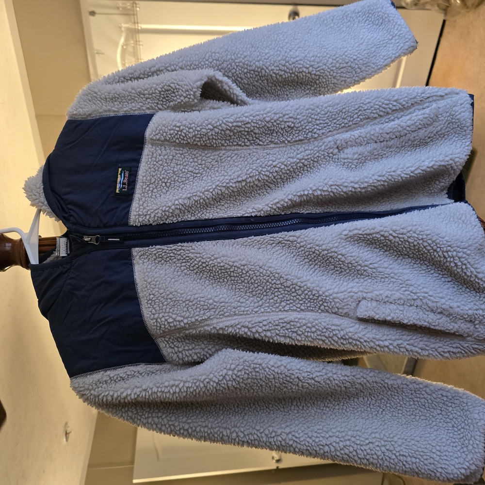 LL Bean Kids Sherpa Jacket